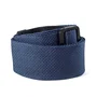 Dunlop Correa Poly Navy Blue avec extrémités en cuir authentique