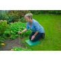 Nature - Coussin protège-genoux en mousse EVA - Taille L 40 x 38 x 3 cm - Vert - Pour jardinage et bricolage