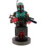 EXQUISITE GAMING - Figurine sujetador de câbles Boba Fett Mandalorian Star Wars 20 cm - Compatible PlayStation 5, Xbox Series et iPhone