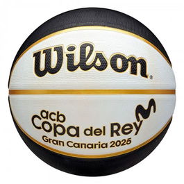 Ballon de basket Wilson Copa del Rey Blanc 7 (Taille 7)