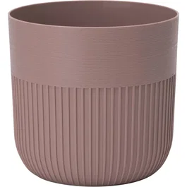 GARDEN ID Luca Grande Pot de fleurs rond Ø 30 cm 17 litres H 30 cm couleur cacao