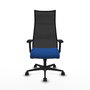 Piqueras y Crespo Chaise de Bureau Albacete Bleu et Noir