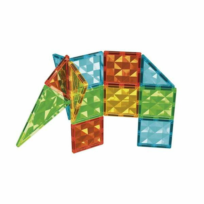 Geomag Tiles Gems 4101 - 32 Tuiles Magnétiques Effet Cristal