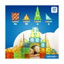Geomag Tiles Gems 4101 - 32 Tuiles Magnétiques Effet Cristal