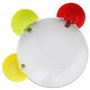 Pick and Drink Lot de 3 mini bols avec clip, rouge, vert et jaune