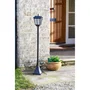 Smart Garden Lampadaire Solaire Metro 20 Lumens - Noir - 130 x 18 cm - Éclairage de Jardin Extérieur Automatique