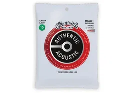 MARTIN Jeu de cordes acoustique Lifespan® 2.0 Authentic 92/8 Phosphor Bronze 12 cordes Extra Light 10-47