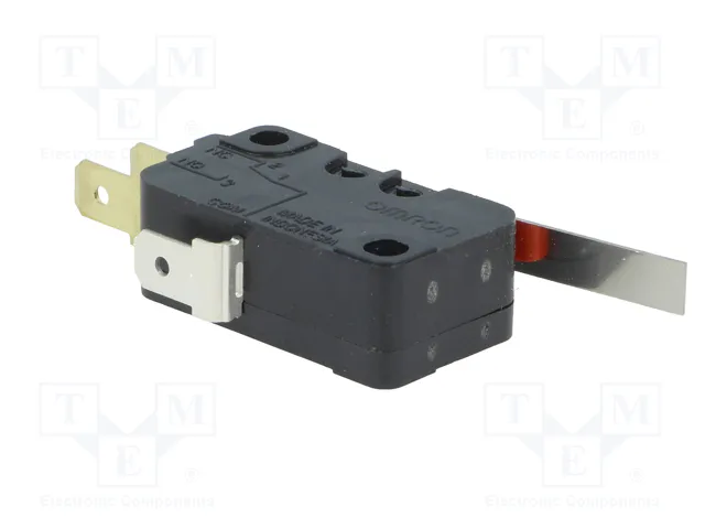 Aratas (Formerly Omron Components) Microcommutateur SNAP ACTION SPDT avec levier Aratas (Formerly Omron Components) Microcommutateur SNAP ACTION SPDT avec levier