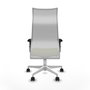 Piqueras y Crespo Chaise de Bureau Albacete, Vert olive et Blanc