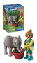 PLAYMOBIL My Life Zoo : Éléphant Bébé et Soigneuse 72092