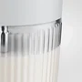 Jura Carafe à lait en verre 0,5 L avec adaptateurs silicone et capuchon inox