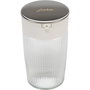 Jura Carafe à lait en verre 0,5 L avec adaptateurs silicone et capuchon pivotant inox