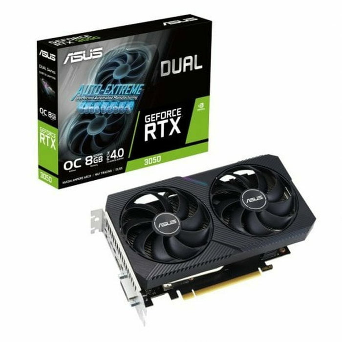Carte Graphique Asus 90YV0GH6-M0NA00 Nvidia GeForce RTX 3050 8 GB GDDR6 Carte Graphique Asus 90YV0GH6-M0NA00 Nvidia GeForce RTX 3050 8 GB GDDR6
