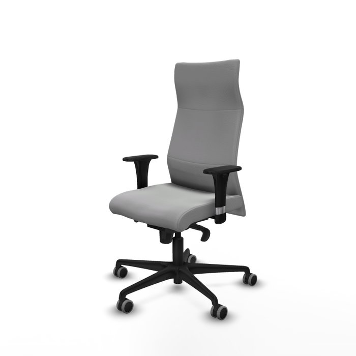Piqueras Y Crespo Fauteuil Albacete Gris Clair avec Mécanisme Synchrone et Accoudoirs 1D Piqueras Y Crespo Fauteuil Albacete Gris Clair avec Mécanisme Synchrone et Accoudoirs 1D