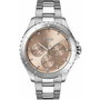 Hugo Boss 1502444 - Montre femme en acier gris et cadran rose