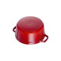 Staub Cocotte ronde 28 cm rouge cerise - Réf. 40509-852-0 / 405098520