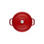 Staub Cocotte ronde 28 cm rouge cerise - Réf. 40509-852-0 / 405098520