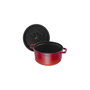 Staub Cocotte ronde 28 cm rouge cerise - Réf. 40509-852-0 / 405098520