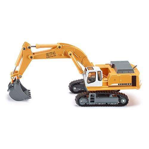 Bullyland Excavatrice hydraulique Liebherr avec chenilles Bullyland Excavatrice hydraulique Liebherr avec chenilles