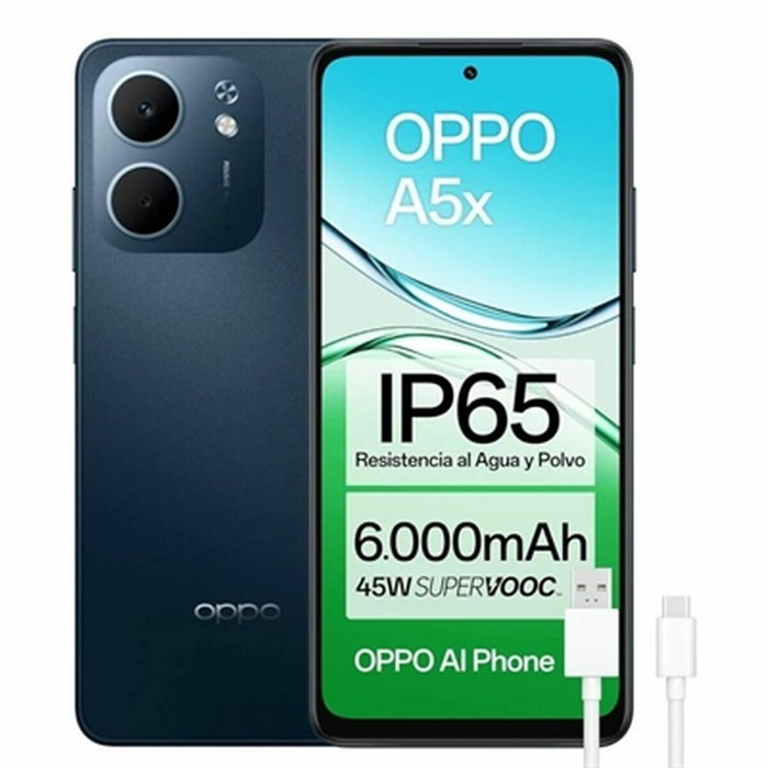 Smartphone Oppo A5X BLUE Octa Core 4 GB RAM 128 GB Bleu 6,67"
