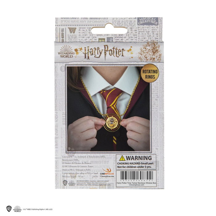 Harry Potter pendentif et collier Retourneur de Temps with Gift Box Harry Potter pendentif et collier Retourneur de Temps with Gift Box