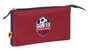 Safta Portatodo Triple Kings League "Jijantes" - Porte-tout 3 compartiments pour collection, 22 x 12 x 3 cm, produit en espagnol