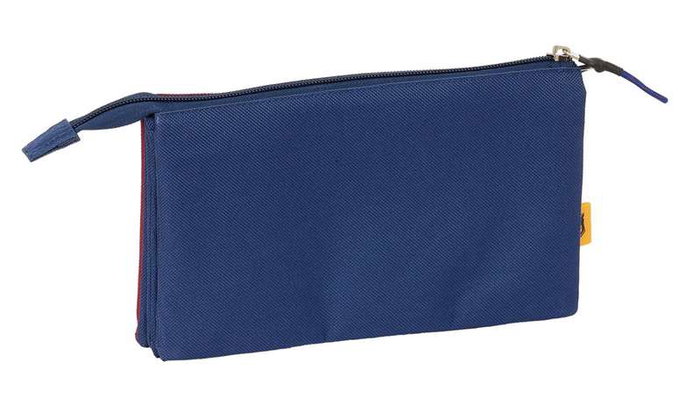 Safta Portatodo Triple Kings League "Jijantes" - Porte-tout 3 compartiments pour collection, 22 x 12 x 3 cm, produit en espagnol