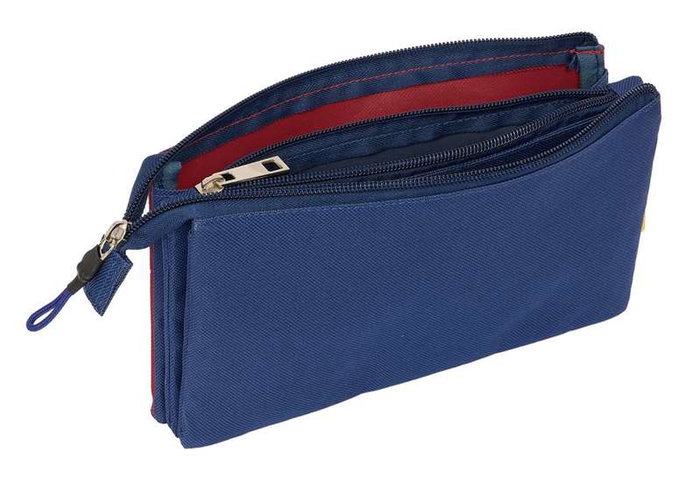 Safta Portatodo Triple Kings League "Jijantes" - Porte-tout 3 compartiments pour collection, 22 x 12 x 3 cm, produit en espagnol