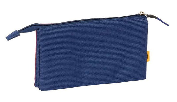Safta Portatodo Triple Kings League "Jijantes" - Porte-tout 3 compartiments pour collection, 22 x 12 x 3 cm, produit en espagnol