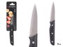 Kinvara Couteau à fruit 9cm en acier inoxydable et plastique noir