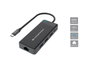 Conceptronic DONN14G Adaptateur USB-C 7-en-1 HDMI 4K 30Hz USB-C PD 100W Ethernet Gigabit Wake-on-LAN