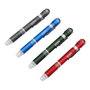 Edm Light Driver Tournevis Lampe de Travail LED 0.7W avec 6 Embouts Magnétiques IP44 - Couleurs Assorties