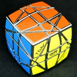 Calvin's Hexaminx Cubo Rubik Modifié Argenté - Megaminx Converti en Cube