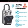 Master Lock Boîte à Clés Connectée Bluetooth avec Code et Poignée