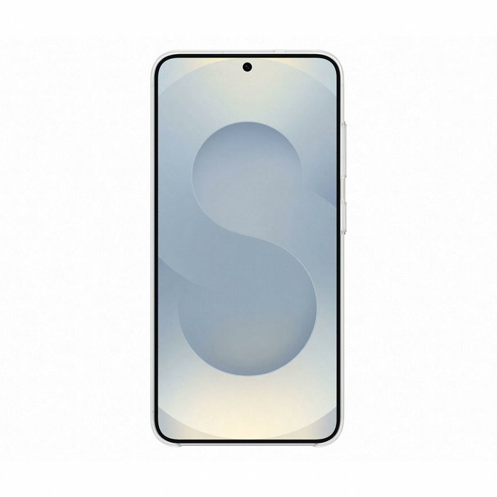 Samsung Coque pour Galaxy S25 - Blanc - Fonction Support - Lanière Intégrée Samsung Coque pour Galaxy S25 - Blanc - Fonction Support - Lanière Intégrée