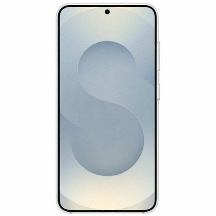 Samsung Coque pour Galaxy S25 - Blanc - Fonction Support - Lanière Intégrée Samsung Coque pour Galaxy S25 - Blanc - Fonction Support - Lanière Intégrée