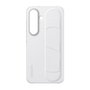 Samsung Coque pour Galaxy S25 - Blanc - Fonction Support - Lanière Intégrée