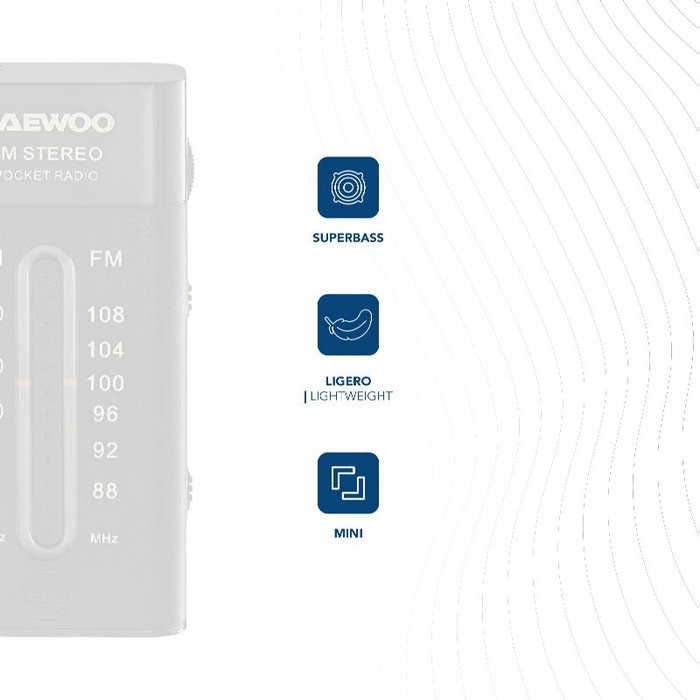 Radio transistor Daewoo AM/FM