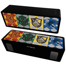 Enceinte portable Bluetooth avec licence Harry Potter - Puissance 10W, batterie 2000 mAh, lecteur USB/microSD, entrée AUX, mains libres
