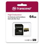 Transcend DrivePro 550 Dual 1080p avec 2 objectifs et microSDXC 64 Go