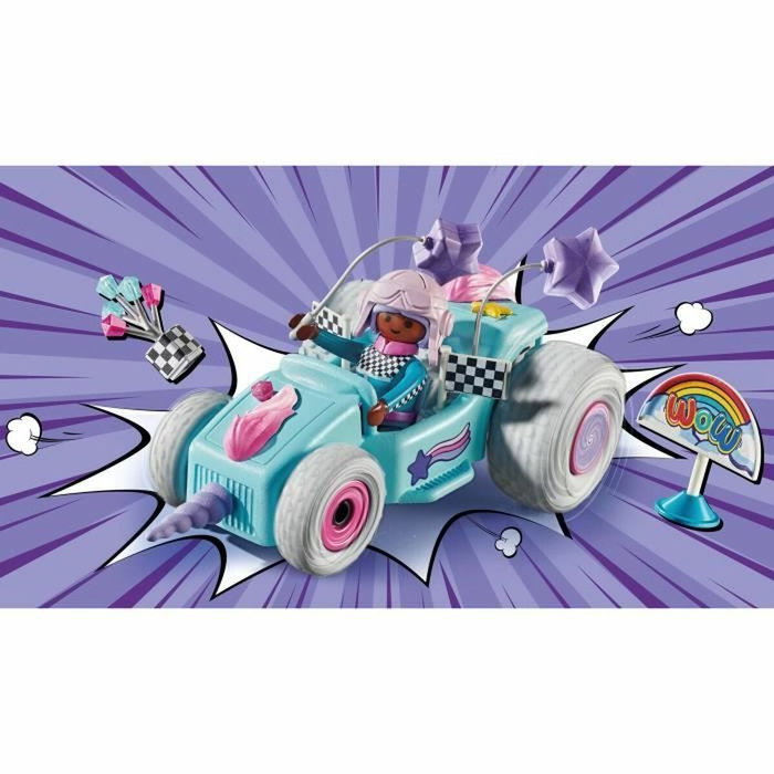 Playmobil 71635 Jeune fille licorne et kart Funstars