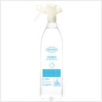 ECOTECH Nettoyant Multiusos Concombre Spray 750 ml – Nettoyant écologique pour vitres et surfaces ECOTECH Nettoyant Multiusos Concombre Spray 750 ml – Nettoyant écologique pour vitres et surfaces
