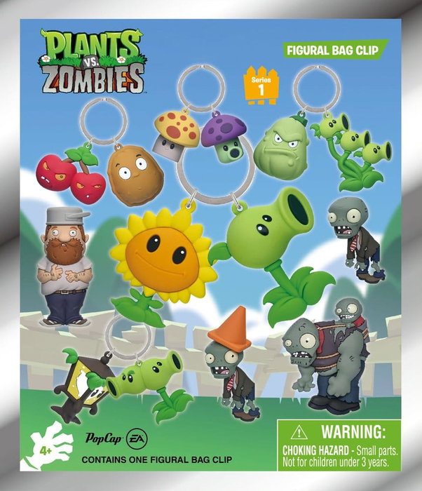 Monogram Int. Plants vs. Zombies 3D présentoir porte-clés Série 1 (24) Monogram Int. Plants vs. Zombies 3D présentoir porte-clés Série 1 (24)
