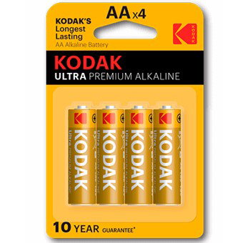 Kodak 30959514 Blister 4 Piles Alcalines Ultra AA – Haute Performance pour Appareils Exigeants Kodak 30959514 Blister 4 Piles Alcalines Ultra AA – Haute Performance pour Appareils Exigeants