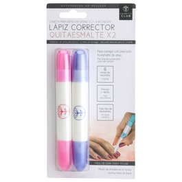 Cosmetic Club Lot de 2 Crayons Dissolvants de Précision