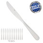 ORYX Couteau de table Valencia 215 mm en acier 18/0