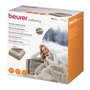 Beurer HD-75 - Couverture chauffante électrique Nordic Manta à 6 niveaux de température, au toucher doux et sans peluches, avec sécurité BSS et arrêt automatique