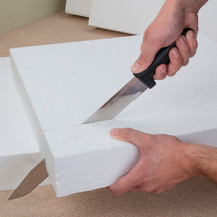 Wolfcraft Couteau professionnel pour matériaux isolants 305 mm