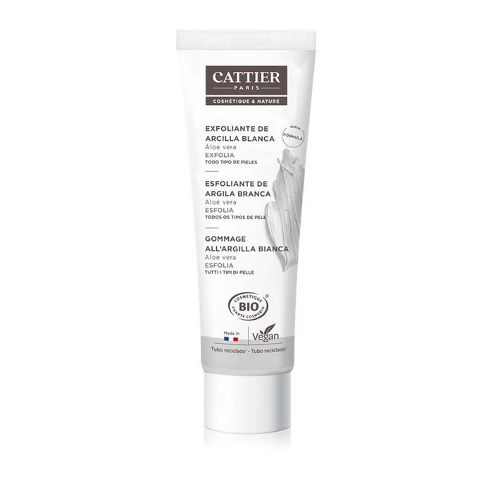 Cattier Exfoliant à l'Argile Blanche 100ml Cattier Exfoliant à l'Argile Blanche 100ml