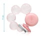 KioKids Petits moments - Mordedor De Frío Rosa - Anneau de Dentition Réfrigérable pour Bébé de +3 Mois - Rose